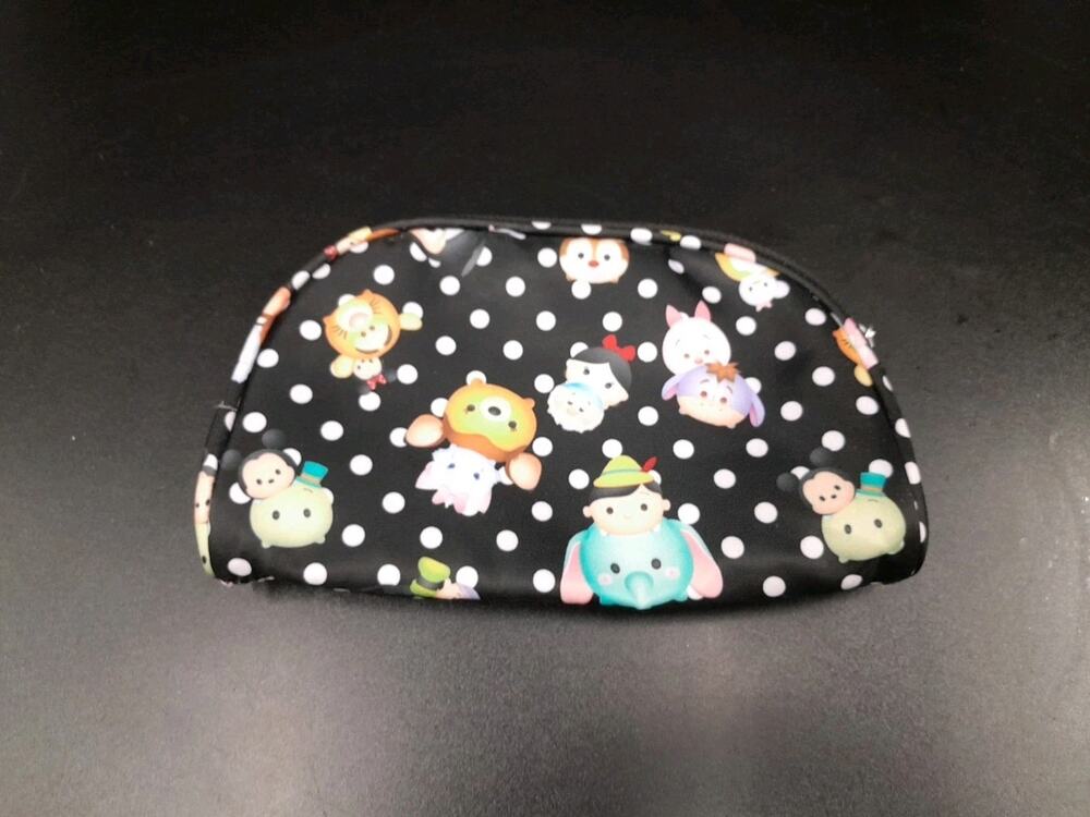 Disney Tsum Tsum Makeup Bag With Zip Closure